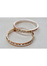 Wedding rings -sapphires