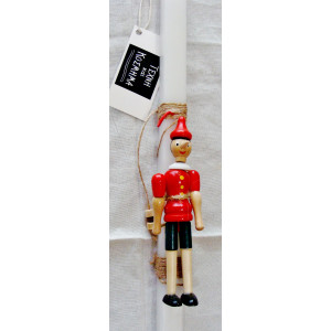 Easter candle 32 cm. Pinocchio - puppet