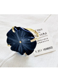 Blue flower ring