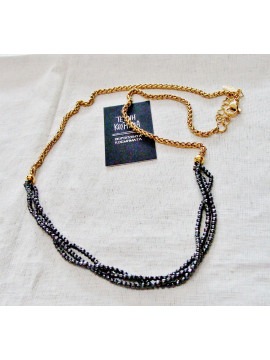 Hematite triple row necklace (tagye)