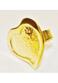Ασημένιο δαχτυλίδι gilded