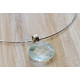 Necklace with semiprecious stones (drop)