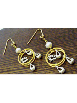 Silver (925th) earring circles