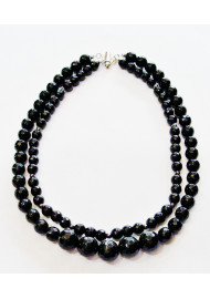 Black onyx necklace