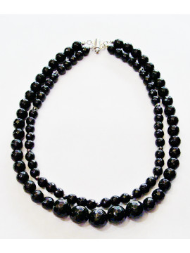 Black onyx necklace