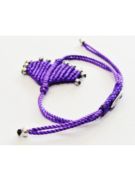 Bracelet knitting - Heart
