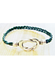 Men's Magnetic Bracelet - Square Knot