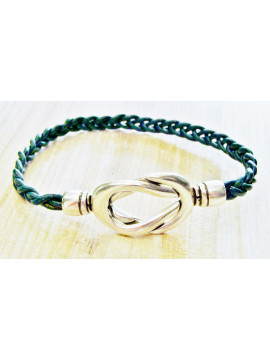 Men's Magnetic Bracelet - Square Knot