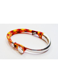 Men's multi color bracelet hook