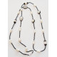 Necklace (55 cm) with baroque pearls