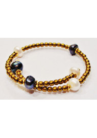 Bracelet with freshwater pearl