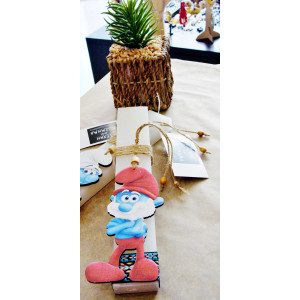 Easter candle 22 cm. papastrumf