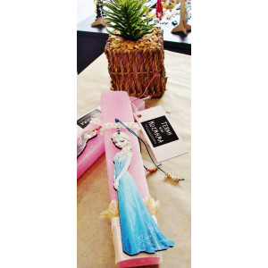 Easter candle 22 cm. Elsa of Arendelle