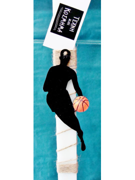 Easter candle 32 cm. Basket