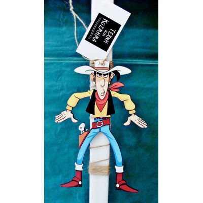 Πασχαλινή λαμπάδα 32 εκ. Λούκι Λούκ 