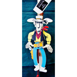Easter candle 32 cm. Lucky Luke puppet
