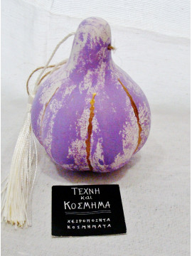 Decorative ceramic garlic 