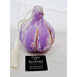 Decorative ceramic garlic