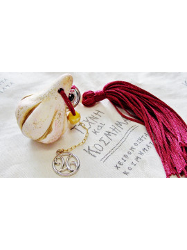 Κεραμικό σκορδάκι - γούρι 26