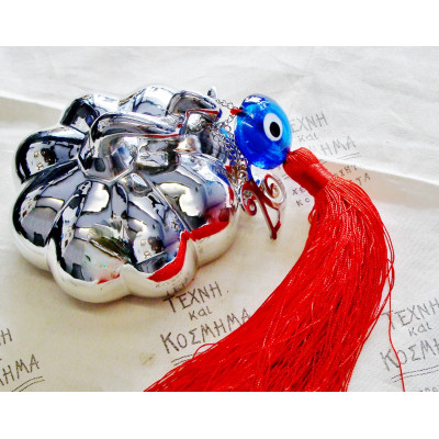 Κεραμική κολοκύθα - γούρι 26