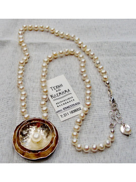 Necklace (48 cm.) From pearl of the southern seas ..