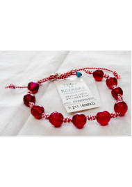 Mineral bead bracelet (March)