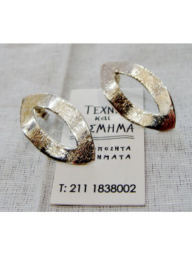 Silver (925th) earring - nail