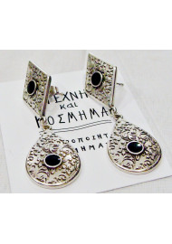 Antique earring - geometric shapes