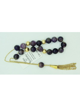 Rosary with amethyst