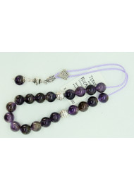 Rosary with amethyst - Cord