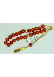 Rosary with corneol (Φ-8 mm)