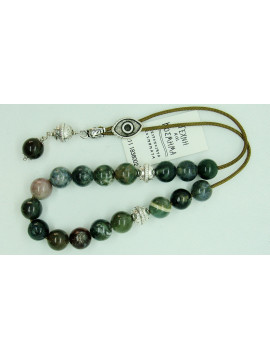 Rosary with tourmaline beads (Φ-10 mm)