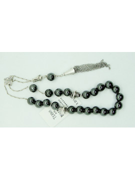 Rosary with hematite (Φ-10 mm) chain