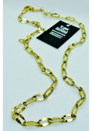 Steel chain (46cm.) Flattened