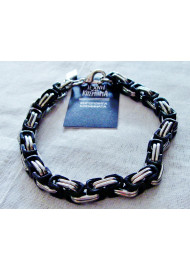 Men's steel chain bracelet