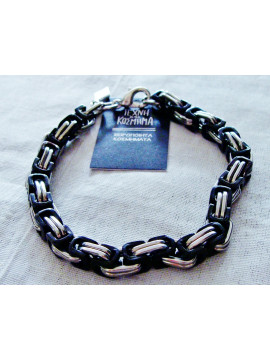 Men's steel chain bracelet