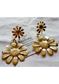 Daisies earring (24 kt)