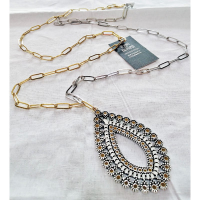 Necklace (62 cm.) Long - drop shape