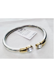 Zircon bracelet and 18 carat gold