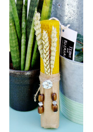 20 cm Easter candle made of beeswax