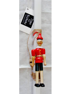 Easter candle 32 cm. Pinocchio - puppet