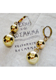 Double ball earring