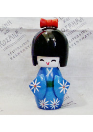 Ιαπωνική (Kokeshi Dolls) ξύλινη κούκλα (8 εκ ύψος)